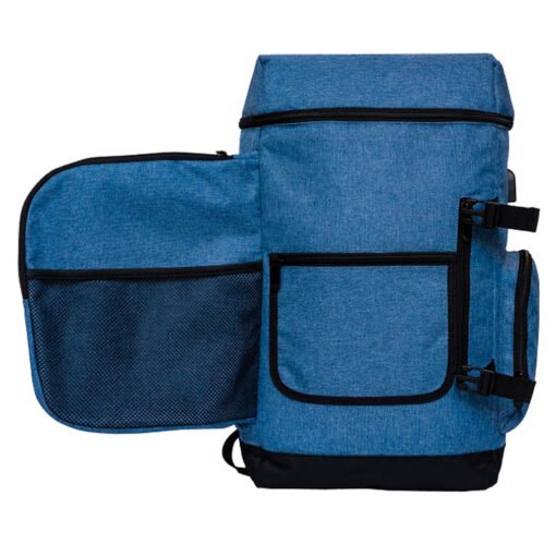 Dual Tone Nylon Laptop Backpack (B0132)
