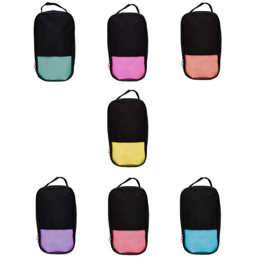 Nylon Shoe Bag with Front Netting (B0148)