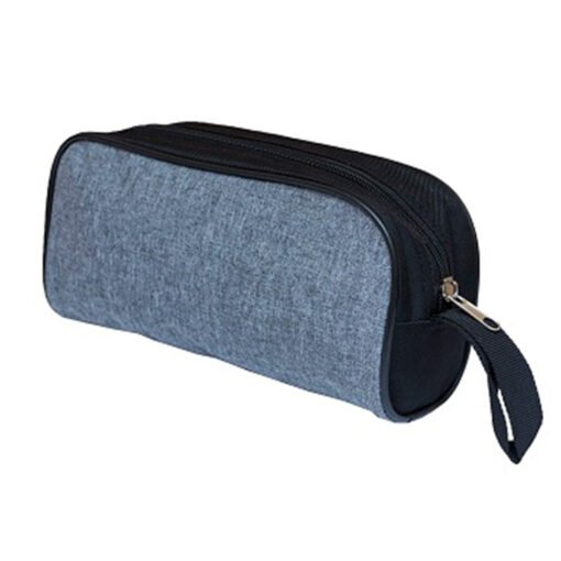 Dual Tone Nylon Toiletries Pouch (B0159)