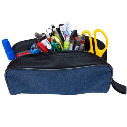 Dual Tone Nylon Toiletries Pouch (B0159)