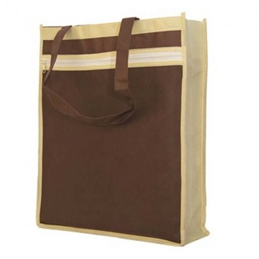 Non-Woven Bag with Front Zip (B0207)