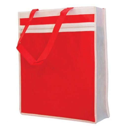 Non-Woven Bag with Front Zip (B0207)