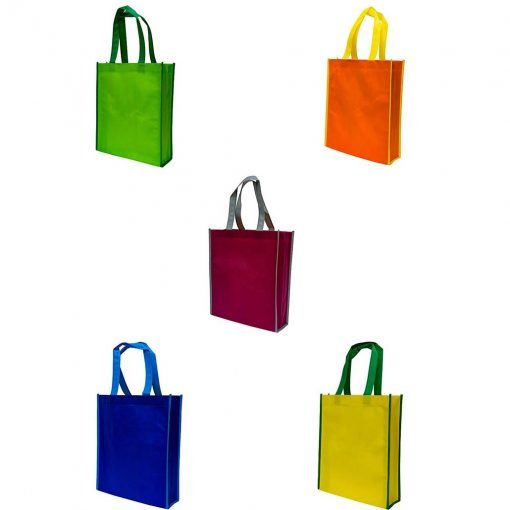 Dual Tone Portrait Non-Woven Bag (B0200)