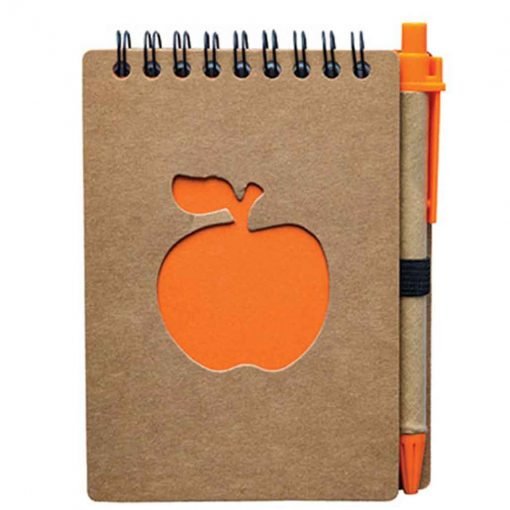 Apple Handy Notepad with Pen (STA0126)