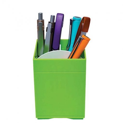 Stationery Square Plastic Pen Holder (STA0129)