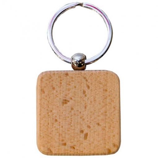 Wooden Square Keychain (SP0026)