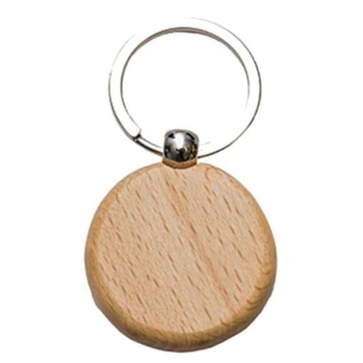 Wooden Round Keychain (SP0027)