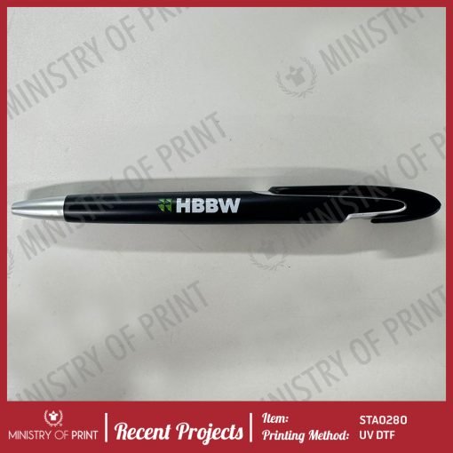 Classic Metallic Plastic Pen (STA0175)
