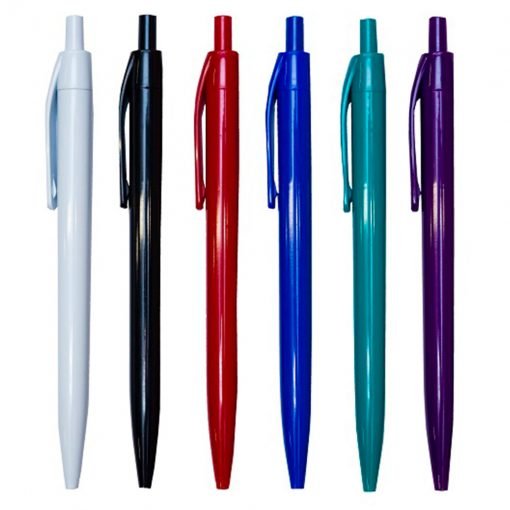 Single Colour Plastic Ball Pen (STA0133)