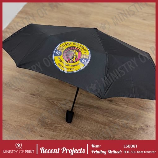 Foldable Auto Umbrella with Pouch (LS0081)
