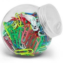 Colourful Paper Clips Jar Set (STA0260)