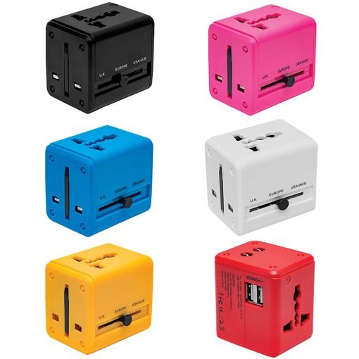 Rainbow Travel Adapters (TA0022)