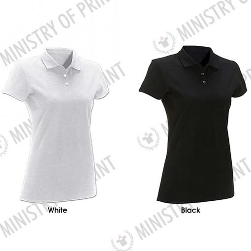 Women's Eyelet Polo T-shirt (DFEPL)
