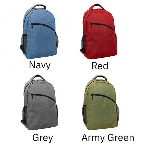 2 Tone Nylon Backpack (B0230)