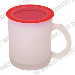 Color Glass Mug w Cover (DW0142)