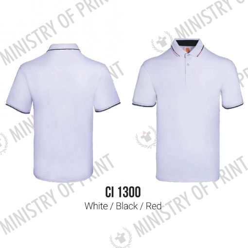 Cotton Interlock Unisex Polo T-Shirt (CI13)