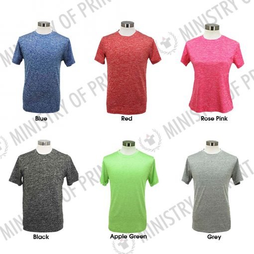 Dual Blend Sports Dri-Fit Round Neck Tee (SJ192)