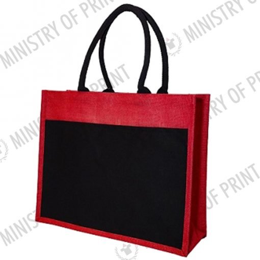 Dual Tone Large Jute Bag (B0248)