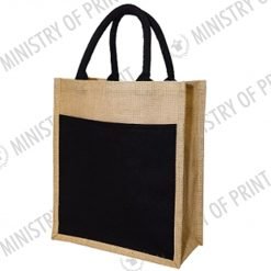 Dual Tone Jute Bag (B0249)