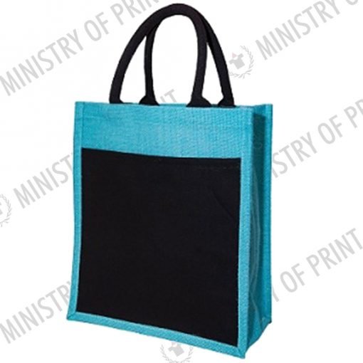 Dual Tone Jute Bag (B0249)