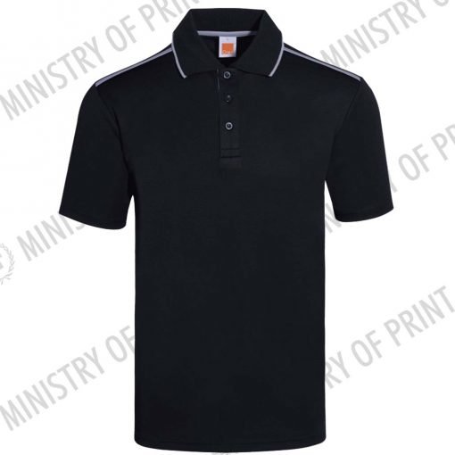 Multi-Tone Cotton Polo T-Shirts (QD64)