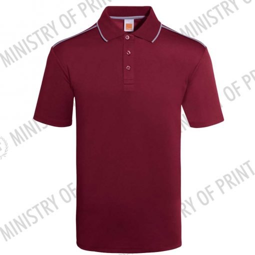 Multi-Tone Cotton Polo T-Shirts (QD64)