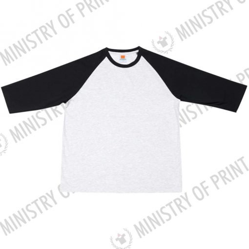 Raglan 3/4 Long Sleeve Cotton T-shirt (CT56)