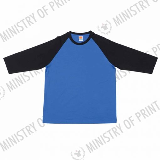 Raglan 3/4 Long Sleeve Cotton T-shirt (CT56)