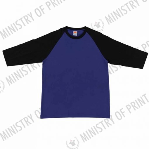 Raglan 3/4 Long Sleeve Cotton T-shirt (CT56)