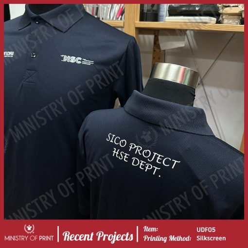 Anti-Odor Dri-Fit Polo T-Shirts (UDF05)