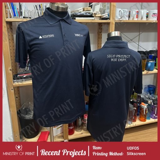 Anti-Odor Dri-Fit Polo T-Shirts (UDF05)