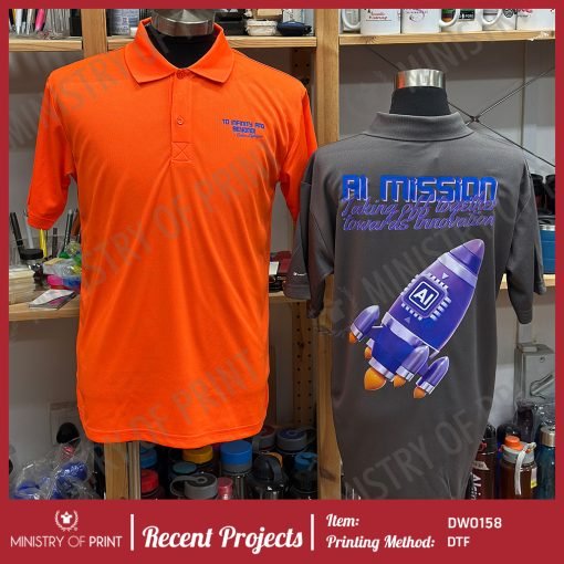Anti-Odor Dri-Fit Polo T-Shirts (UDF05)