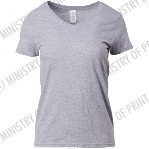 Gildan Softstyle Ladies V-Neck Tshirts (63V00L)