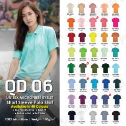 Basic Dri-Fit Polo T-Shirts (QD06/QD16)
