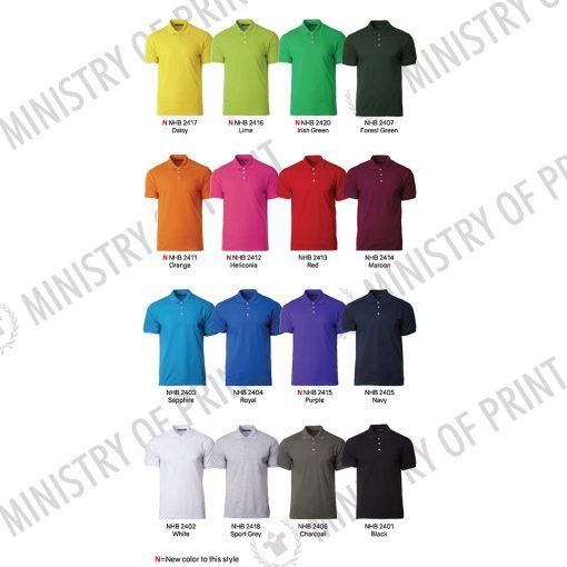 Soft Touch Polo T-Shirts (NHB2400)