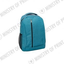 2 Tone Nylon Backpack w Laptop Pocket (B0268)