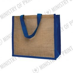 Dual Tone Large Jute Bag (B0279)