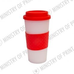 PP Mug with Lid & Sleeve 450ml (DW0150)