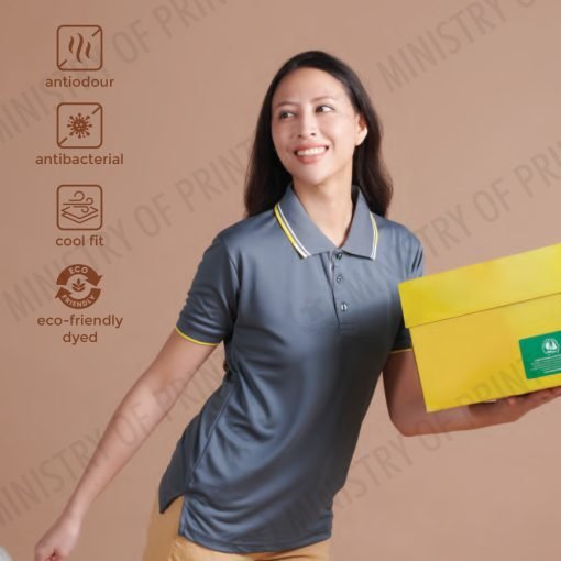Multi-Tone Dri-Fit Polo T-Shirt (QD60)