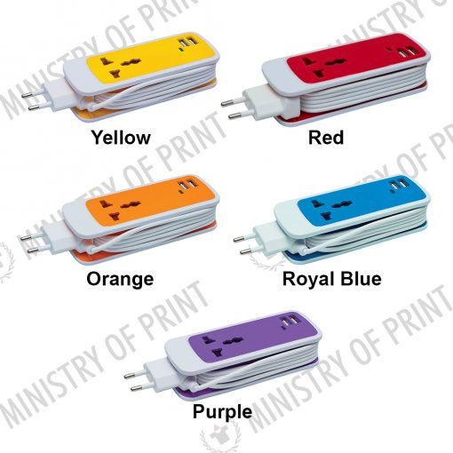 Travel Adapter Cable with Dual USB Port (TA0033)