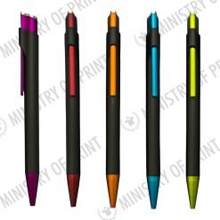 Click Plastic Ball Pen (STA0331)
