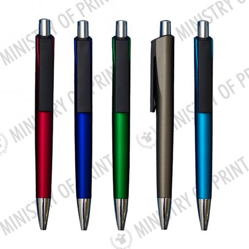 Click Plastic Ball Pen (STA0332)