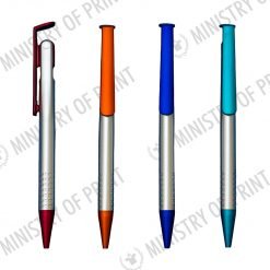 Telephone Stand Click Plastic Ball Pen (STA0334)