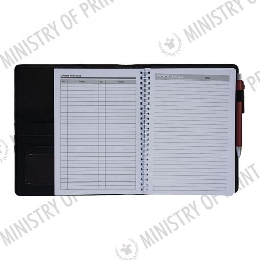 Premium Hardcover Notebook with Wire-Bind (STA0337)