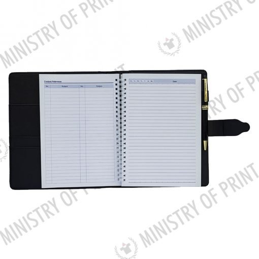 PU Hardcover Leather Notebook (STA0338)