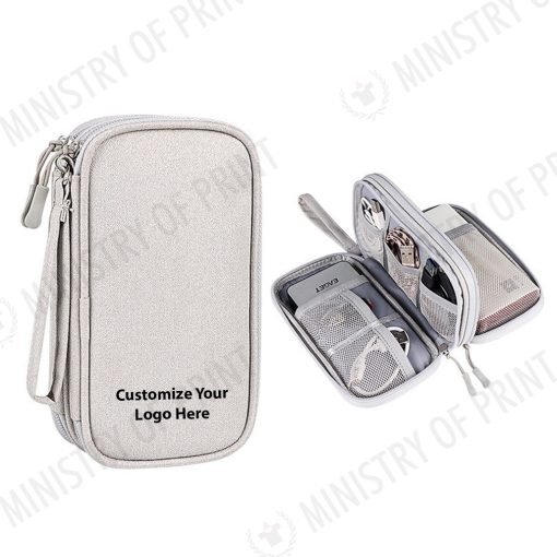 Double Layer Travel Gadget Organizer Pouch (B0283)