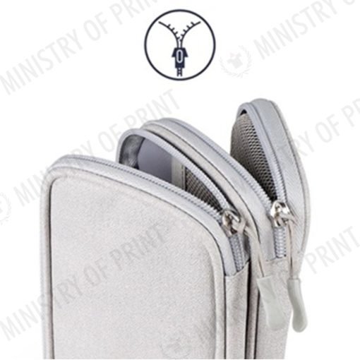Double Layer Travel Gadget Organizer Pouch (B0283)