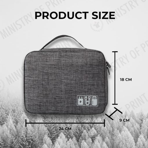 Travel Gadget Organizer Pouch - Large Capacity (B0284)