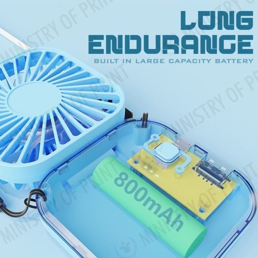 Foldable Portable Mini Fan - 180° Vertical Rotating (GE0078)