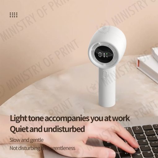 Tornado - Handheld Turbo Fan - 5 Speed Superb Strong Wind - Long Lasting Battery (GE0076)